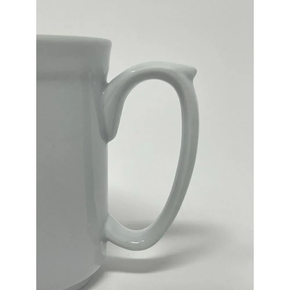 Williams Sonoma Pantry Essentials 10 oz White Coffee Tea Mug Cup Replacement
